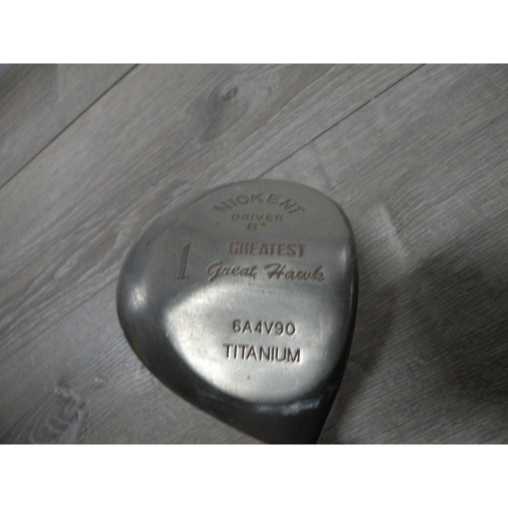 NICKENT Driver1 Great Hawk 8° Titanium Head GRAMAN Ultra-Light HL-4D ShaftRH 46"